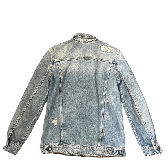 Maison Scotch Elongated Trucker Jacket Size 1/US Small - Picture 12 of 15